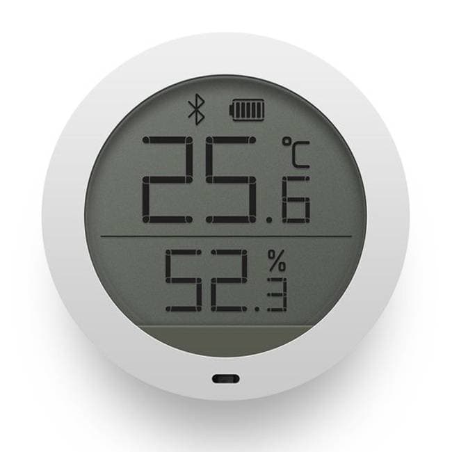 Часы-датчик температуры и влажности Xiaomi Temperature and Humidity Monitor, белый— фото №0