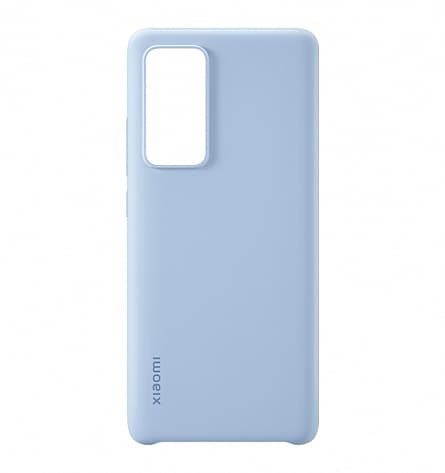 Чехол-накладка Xiaomi Silicone Case синий, для Xiaomi 12/12X— фото №0