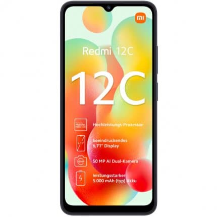 Смартфон Redmi 12C 6.71″ 3Gb, 64Gb, синий океан— фото №1