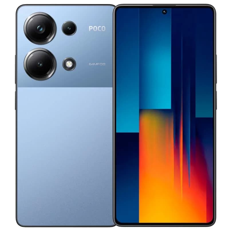 Смартфон POCO M6 Pro 6.67″ 8Gb, 256Gb, синий— фото №0
