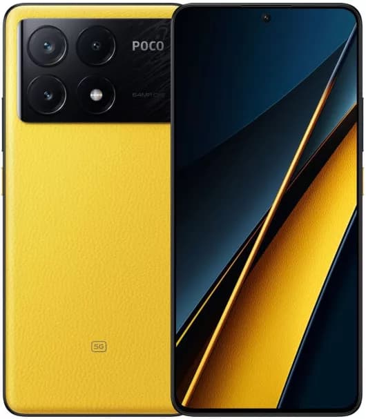 Смартфон POCO X6 Pro 5G 6.67″ 12Gb, 512Gb, желтый— фото №0