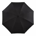 Зонт Ninetygo обратного складывания со светодиодной подсветкой, черный— фото №2